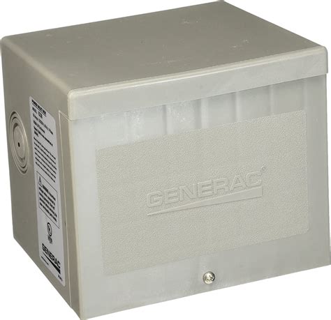 generac 6338 50-amp 4-wire 125/250v raintight non-metallic power inlet box|50 amp outdoor generator receptacle.